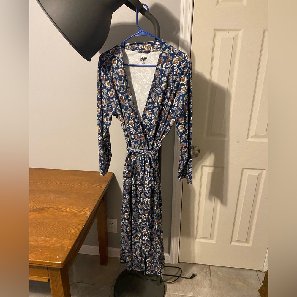 Lands’ End robe